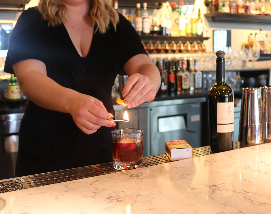 iron and wine garnish