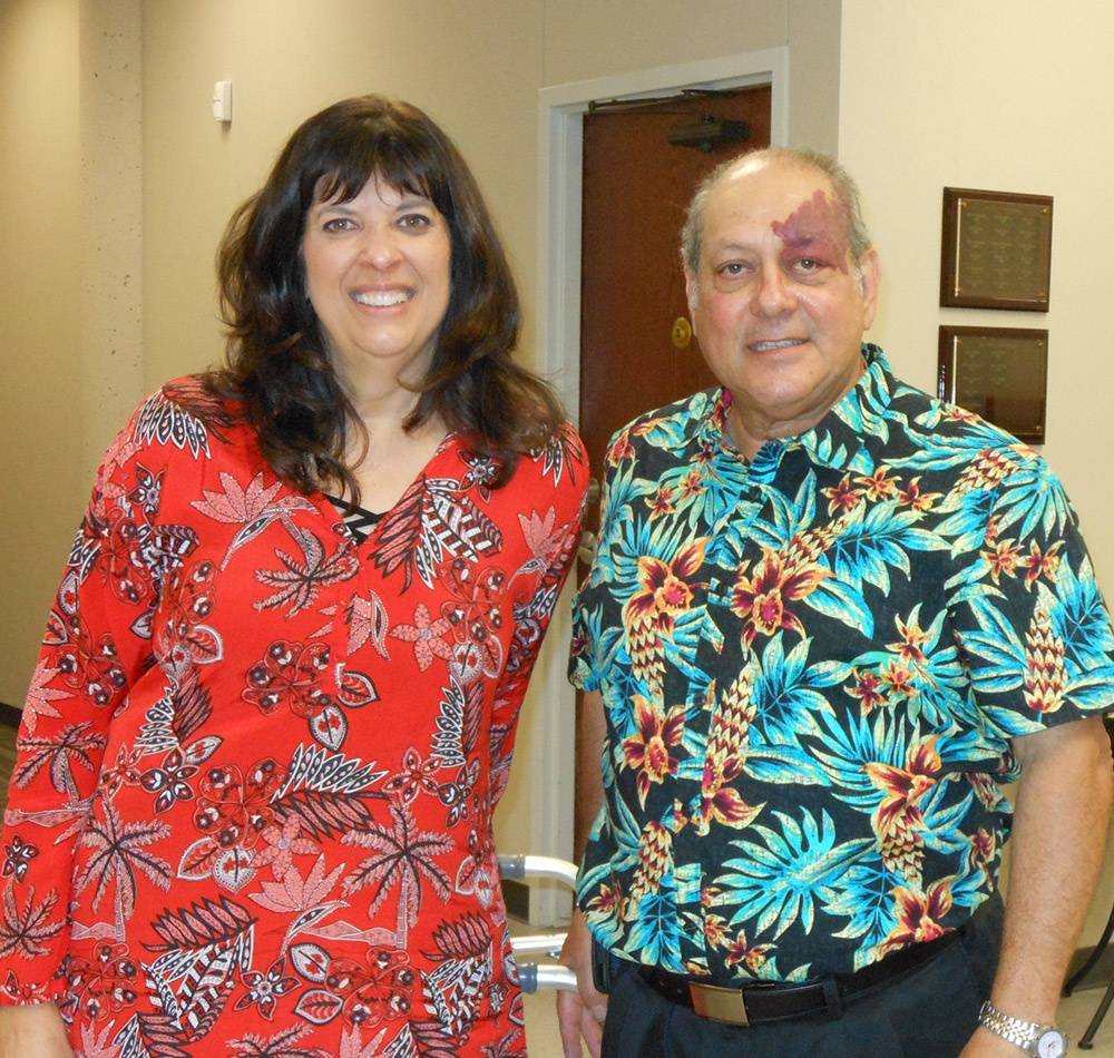 Karen Goracke and Louis Valdes