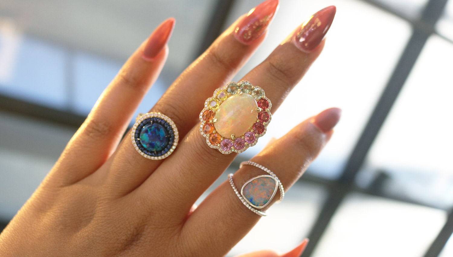 opal rings