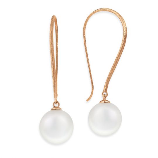 pearl drop earrings