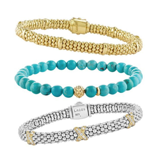 lagos bracelet stack