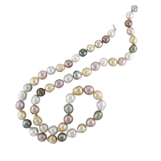 tara multicolored pearl strand