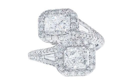 jb star bypass diamond ring