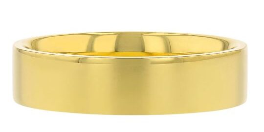 furrer jacot yellow gold wedding band