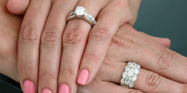 anniversary ring worn on right hand