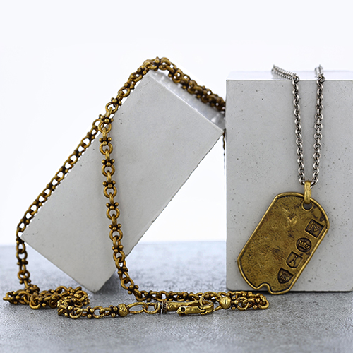 mens gold necklaces