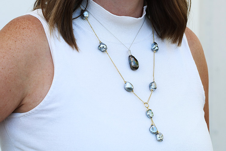 pearl-trend pearl necklaces