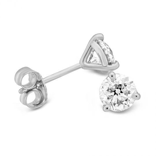 diamond stud earrings