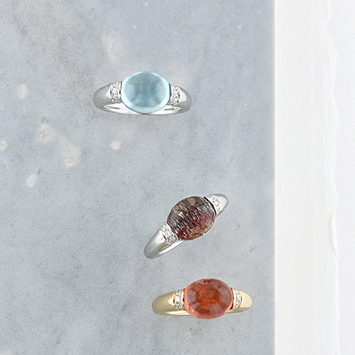 gemstone rings