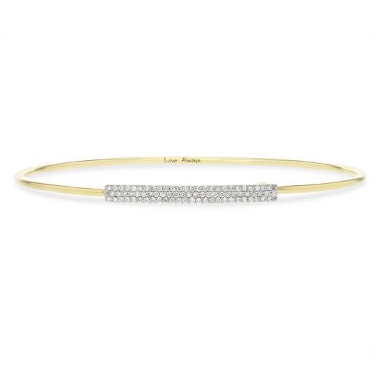 phillips-house-diamond-bar-bracelet-3DIBY0451A diamond bar bracelet in yellow gold
