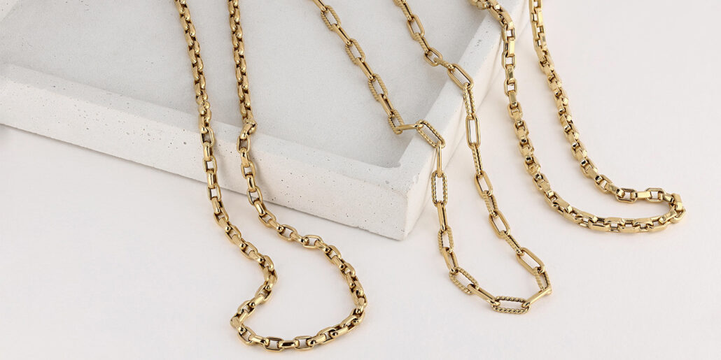 Gold necklaces – Nixie Jewellery