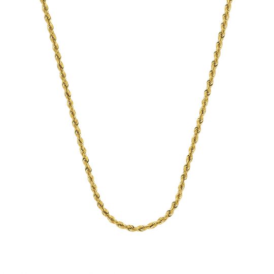 yellow gold chain necklace