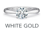 white gold diamond ring