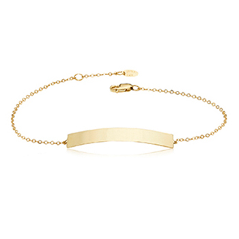 gold bar bracelet