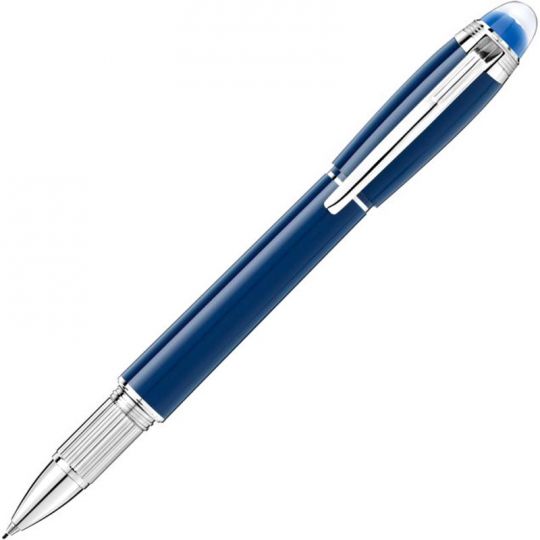 blue montblanc pen