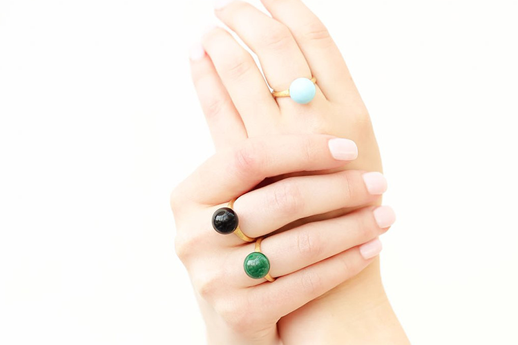 gemstone rings