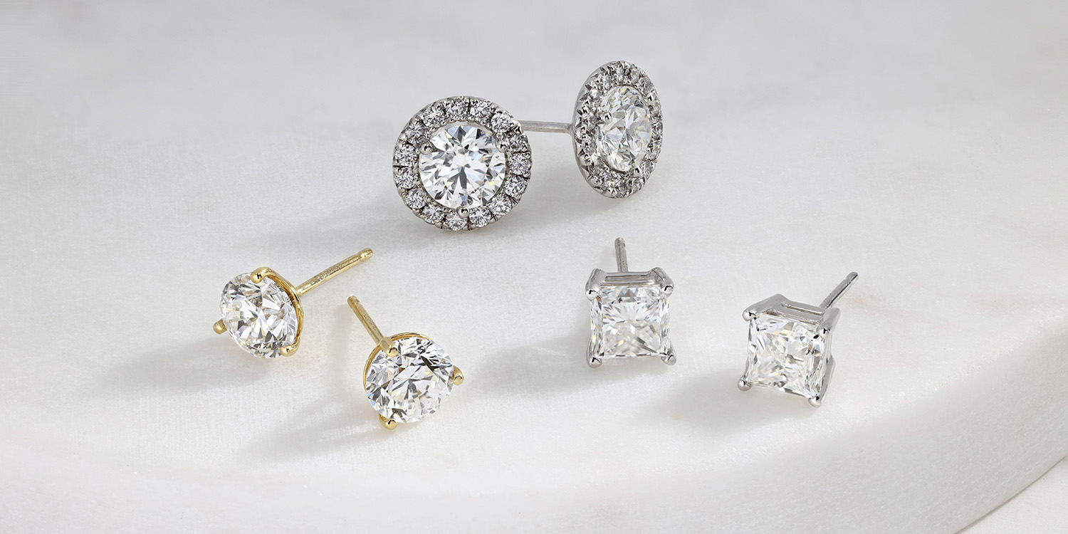 Guide to Diamond Stud Earrings | Diamond Earrings | Fink's
