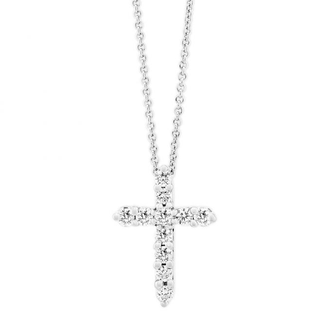 diamond cross necklace