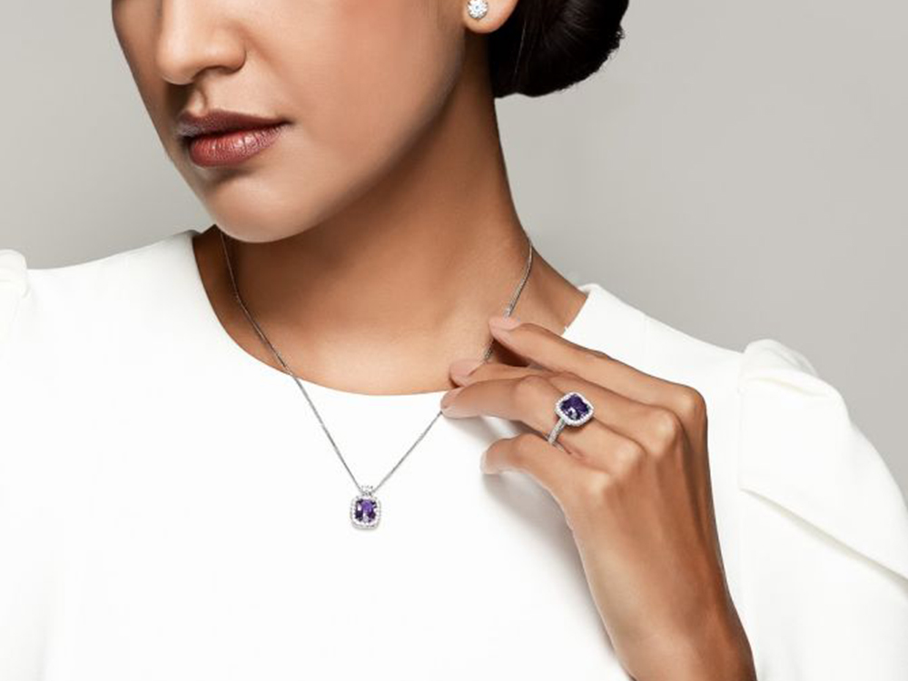 purple-sapphire-necklace-ring purple sapphire jewelry