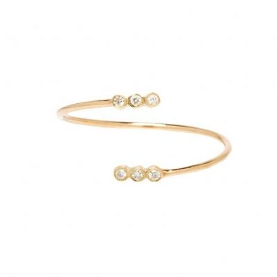 diamond bypass ring