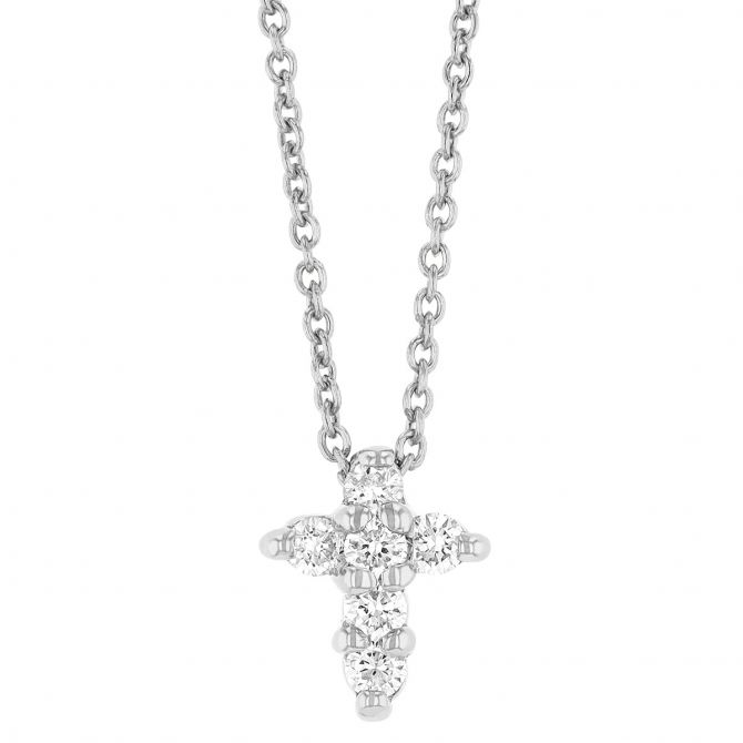 diamond cross necklace