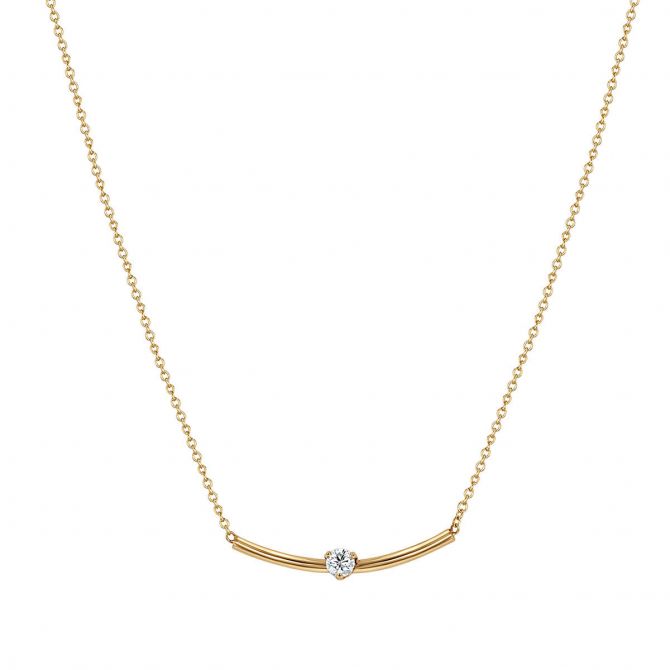zoe chicco bar necklace