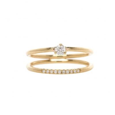 zoe chicco double band ring