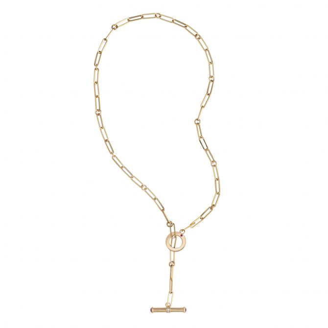toggle chain necklace