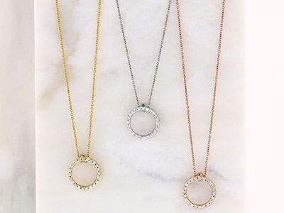 diamond-circle-pendants diamond circle pendants