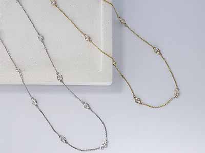 diamond-station-necklace diamond station necklaces