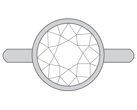 bezel setting diagram