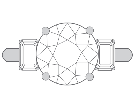 emerald side stones diagram