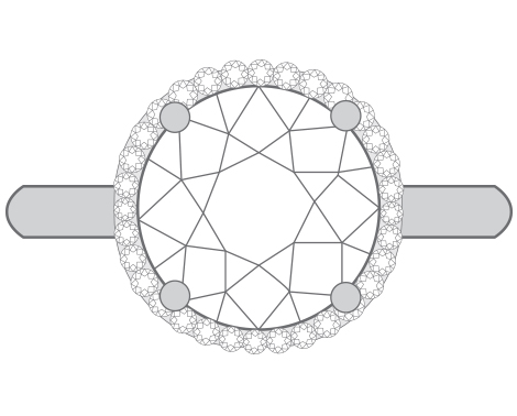 halo setting diagram