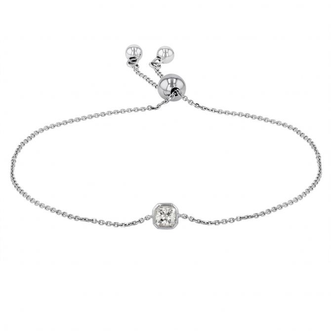 diamond pendant bracelet