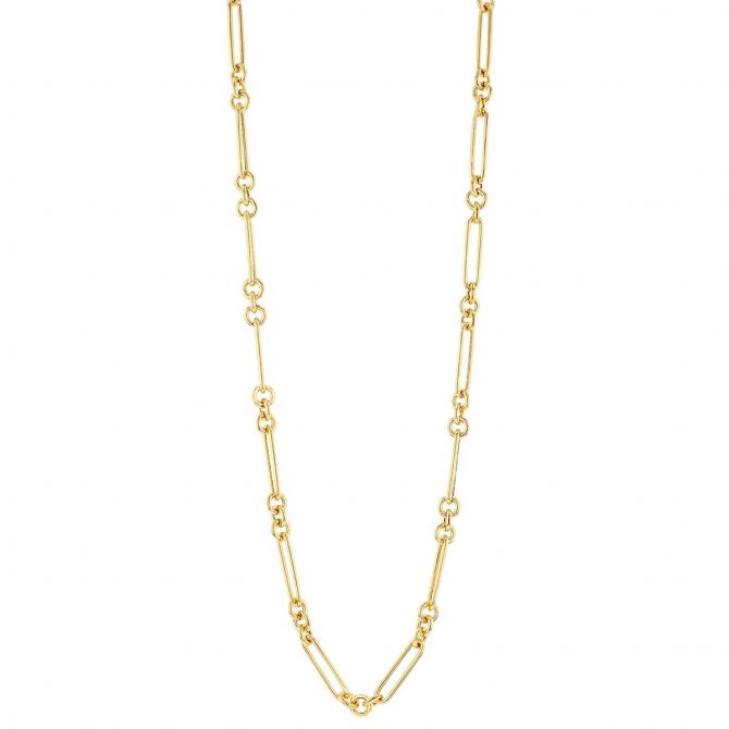 yellow gold chain necklace