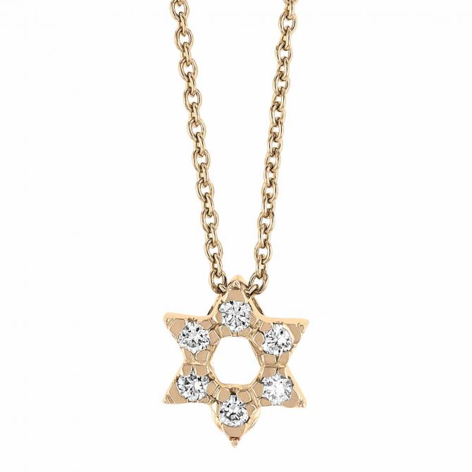 star of david necklace