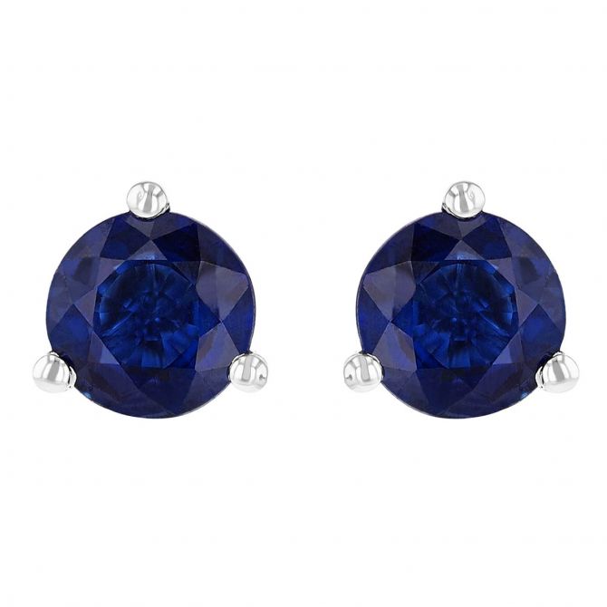 blue sapphire earrings