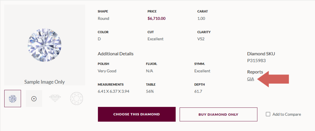 How to Read a Diamond Grading Report | Borsheims