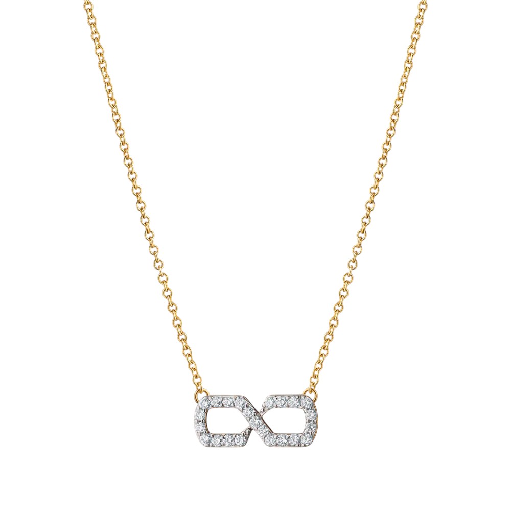 Monica Rich Kosann diamond infinity necklace