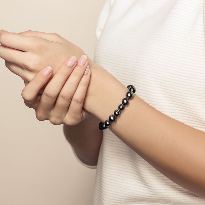 Pearl stretch bracelet