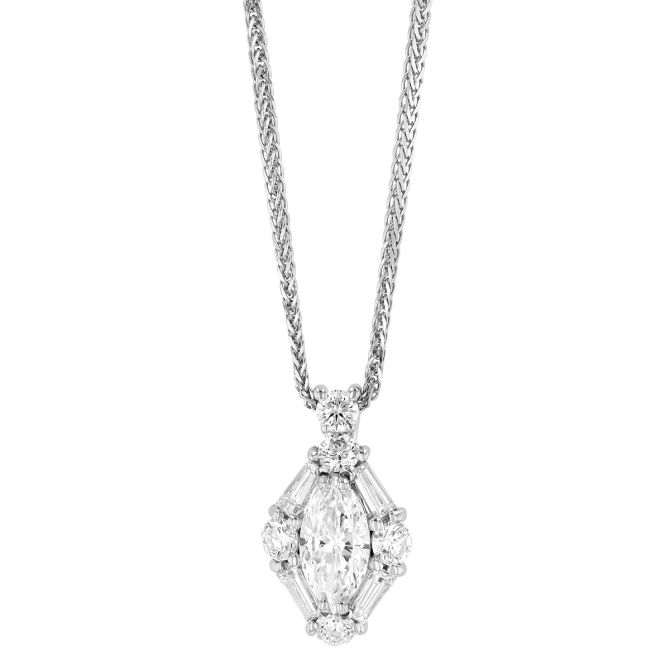 J.B. Star diamond necklace