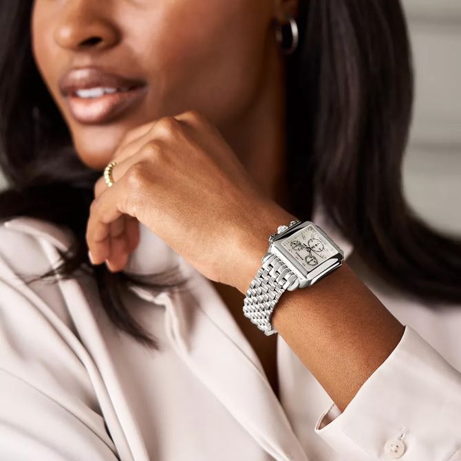 Michele women's watch priced at $1.8k