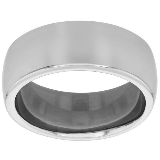 Palladium Comfort Fit 8 mm Wedding Band, Size 8.5