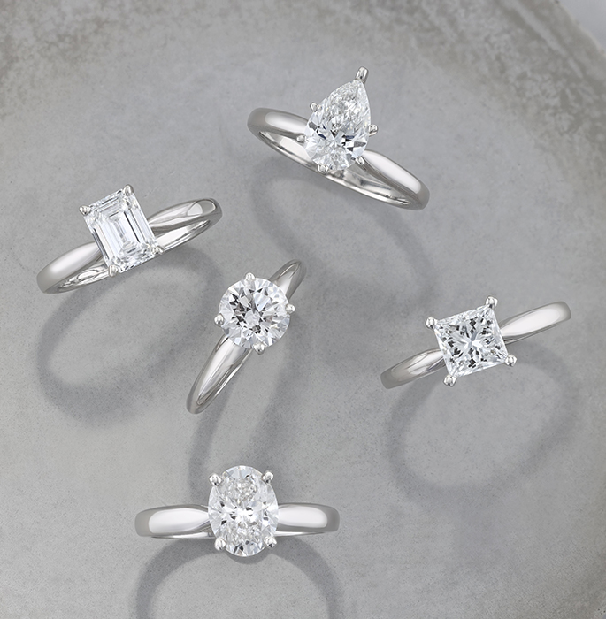 diamond cuts shapes
