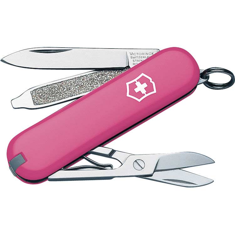 Swiss Army Classic Pink Pocket Knife 0.6223.51X5 Borsheims Swiss Army Classic Pink Pocket Knife 0.6223.51X5 Borsheims