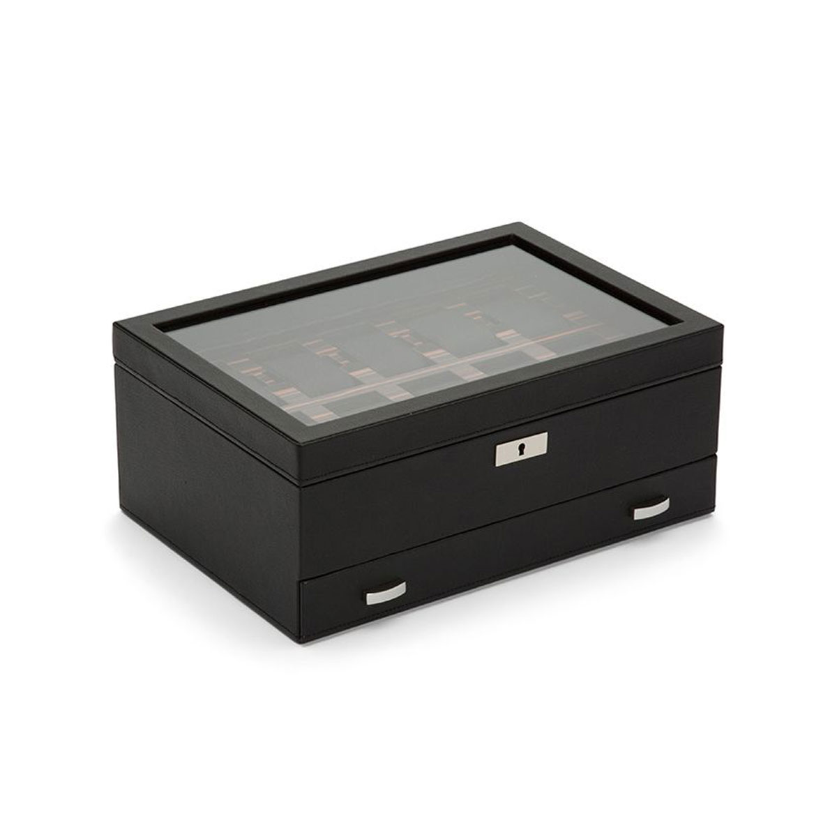 WOLF Roadster 10 Piece Watch Box with Drawer