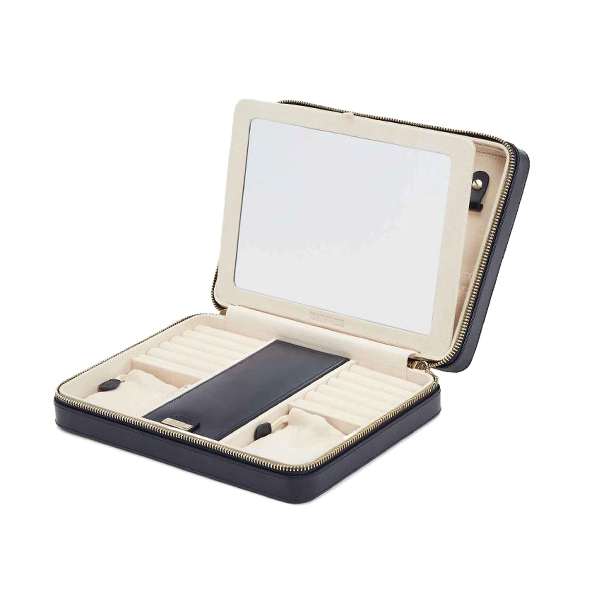 WOLF Maria Large Zip Case, Navy