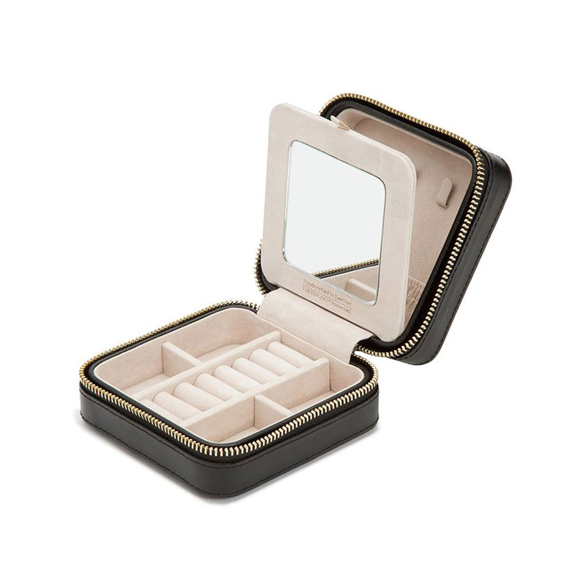 WOLF Caroline Zip Travel Case, Black