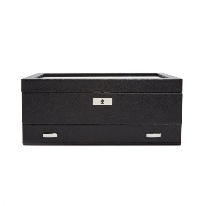 WOLF Viceroy 10 Piece Watch Box with Drawer