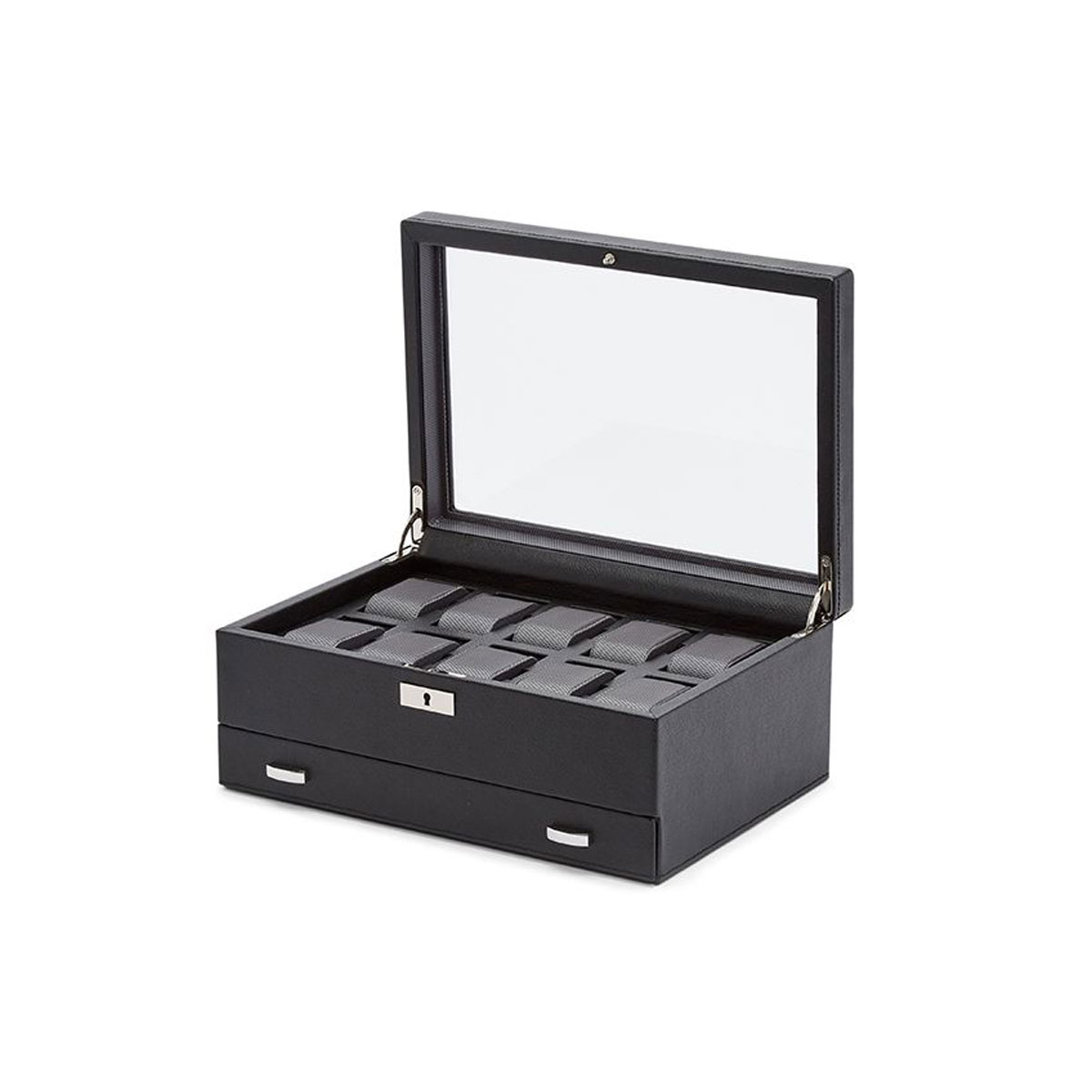 WOLF Viceroy 10 Piece Watch Box with Drawer